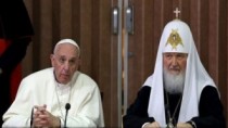 Întîlnire istorică dintre Patriarhul Kiril și Papa de la Roma