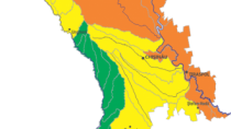 Cod galben şi portocaliu de secetă hidrologică